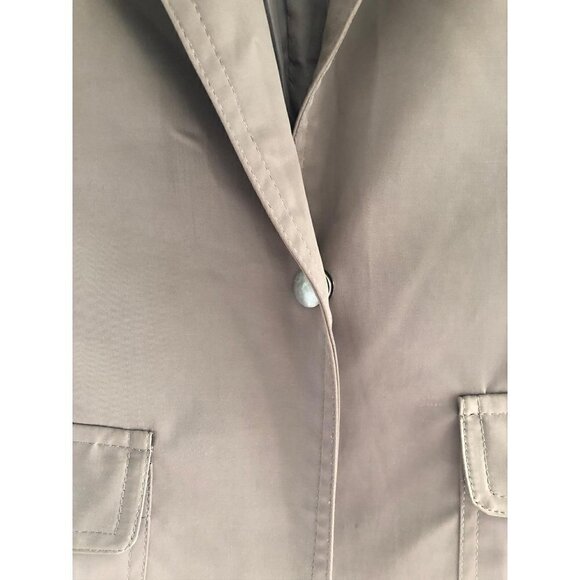 NWOT Cropped Vinyl Jacket - Picture 4 of 7